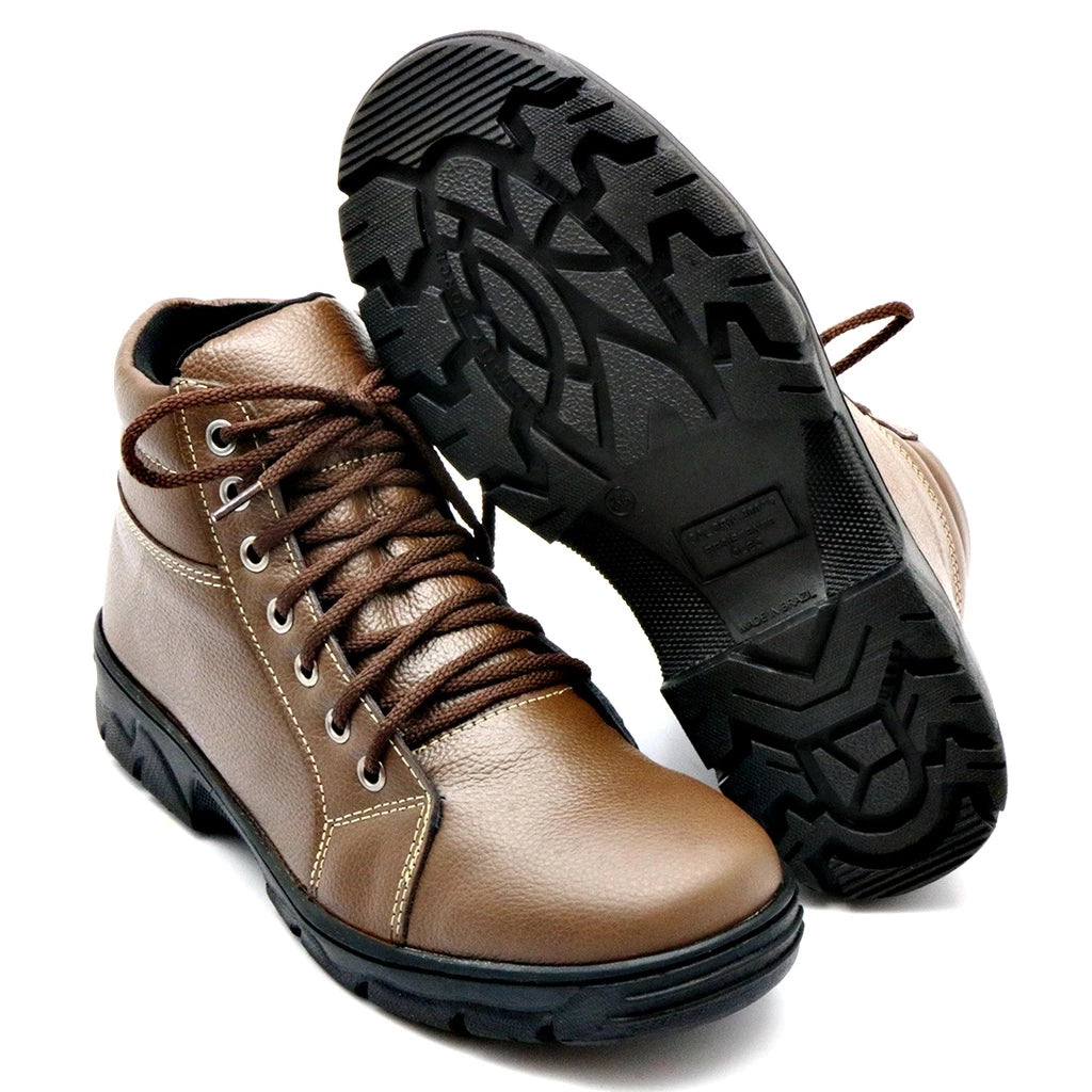 Bota Coturno Adventure Couro Legitimo