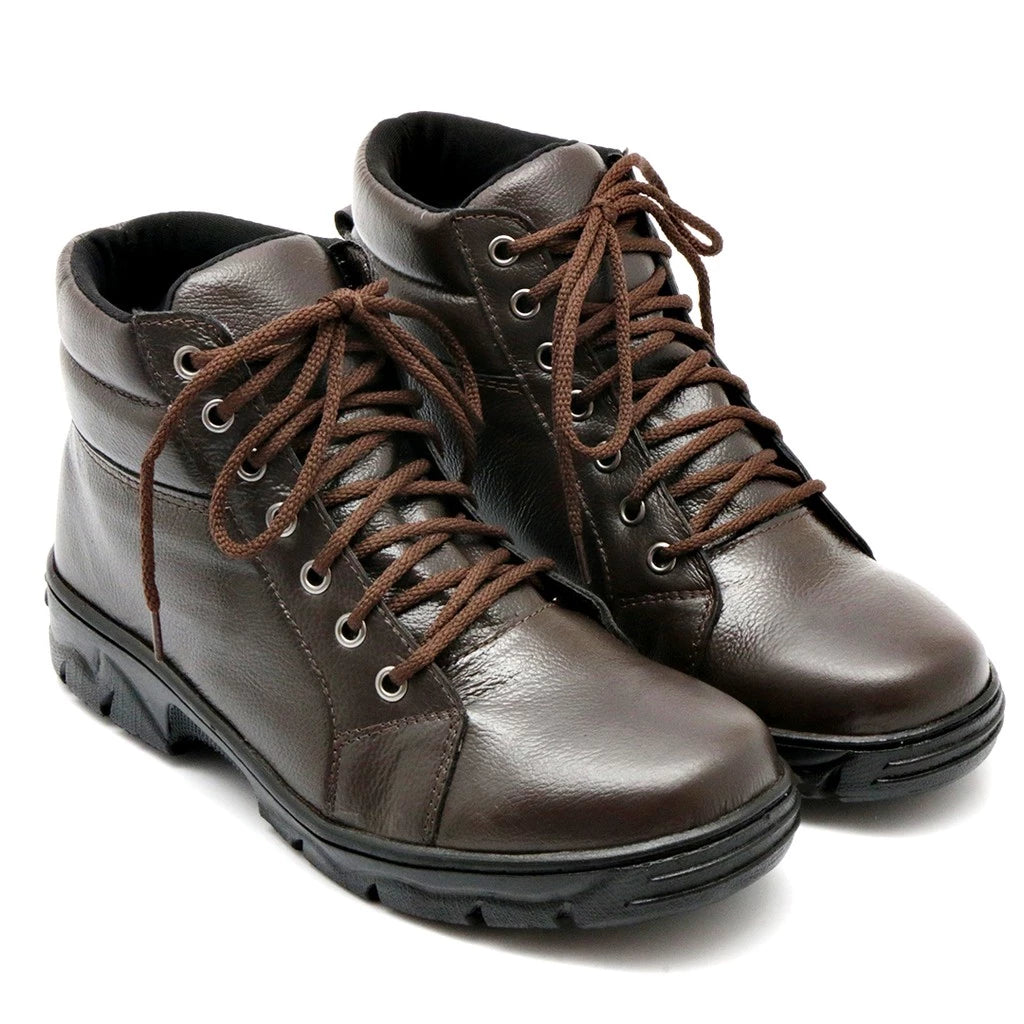 Bota Coturno Adventure Couro Legitimo