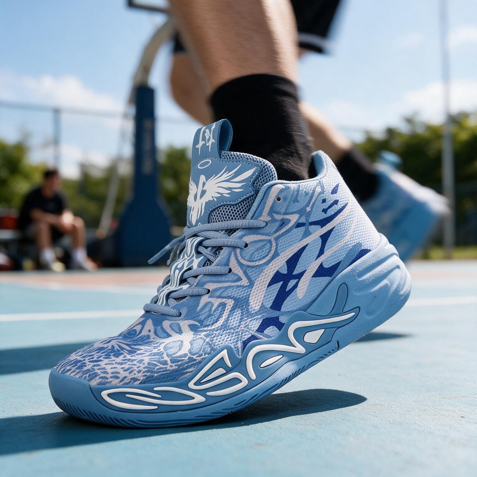 Tênis de basquete e vôlei New Fusion