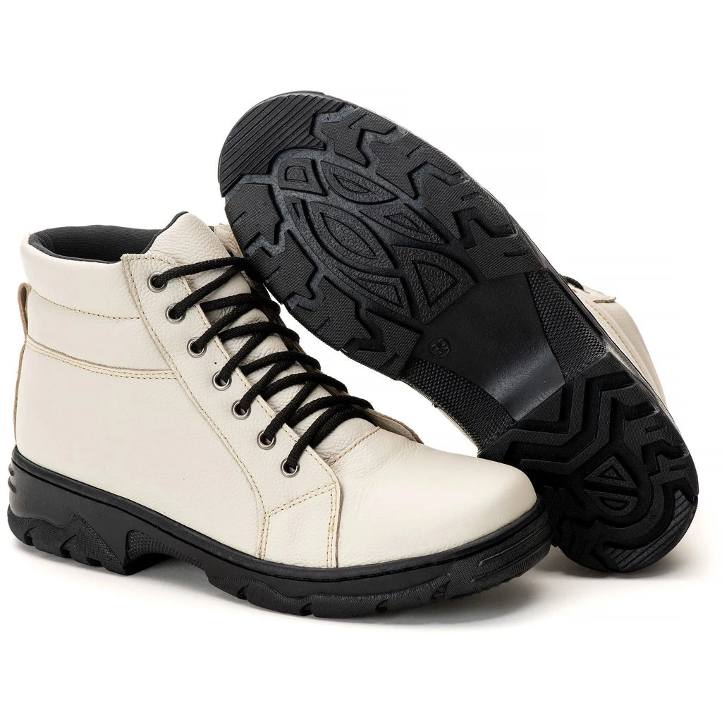 Bota Coturno Adventure Couro Legitimo