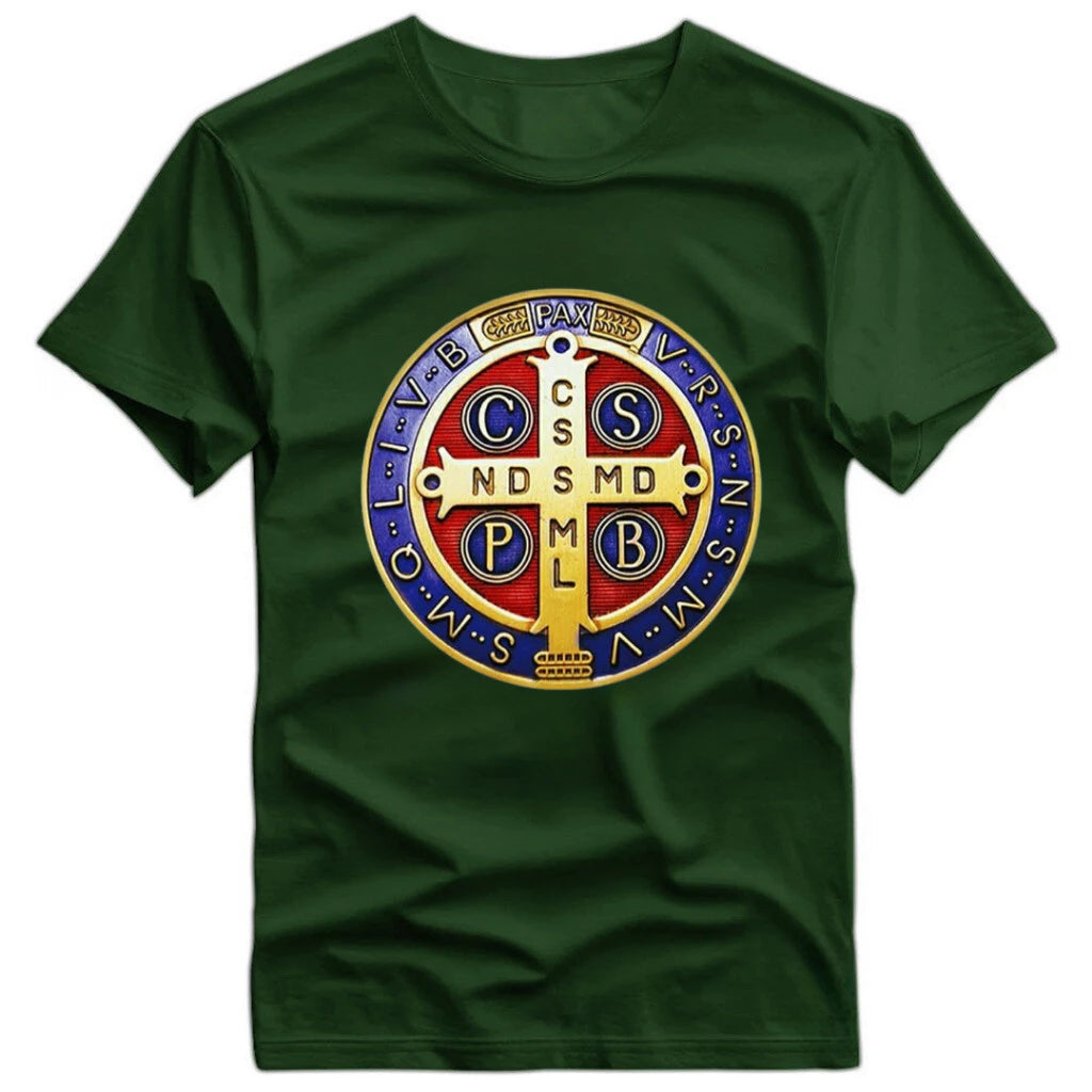 Camiseta Medalha Camisa de São Bento