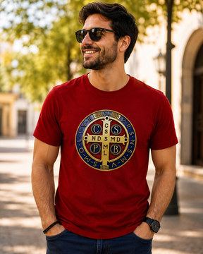 Camiseta  Medalha Camisa de São Bento