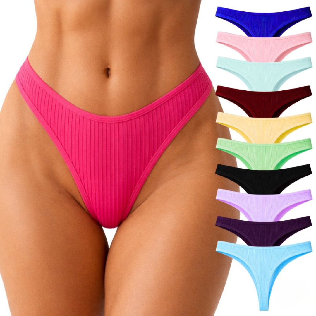 Kit Calcinha Cotton Confort Algodão