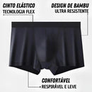 Kit 10 Cuecas de Fibra de Bambu - Ultra Conforto
