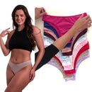 Kit Calcinha Cotton Confort Algodão Tanga Básica Feminina Conforto