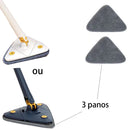 MOP Triângulo Azul Ajustável/Giratória 360°
