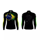 Camisa Camiseta Proteção Solar Agro e Pesca Gola Zíper New Fisher - NF41