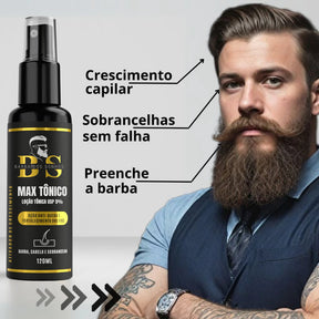 Tônico Crescimento Capilar, Barba e Sobrancelha