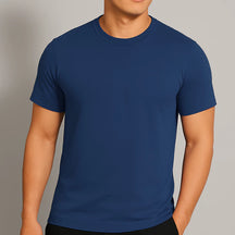 Camiseta Masculinas Modal Tencel Com Regulação Térmica Camisa para Academia