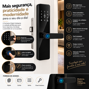 SecureKey Pro - A fechadura inteligente que Falicita a sua vida.