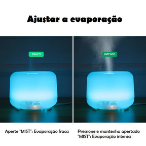 Aromatizador de Ambiente Elétrico Abajur Difusor AromaLux™