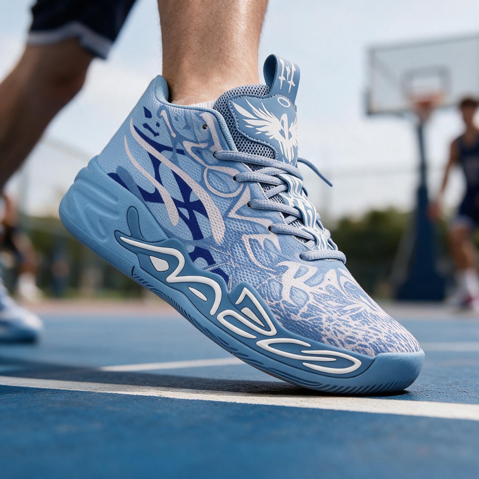 Tênis de basquete e vôlei New Fusion