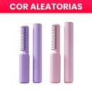 Escova Alisadora Bivolt 5 em 1 - Alisa, Hidrata, Modela, Alinha e Anti-Frizz