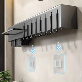 Porta-Utensílios Londres em Aço Inox Premium