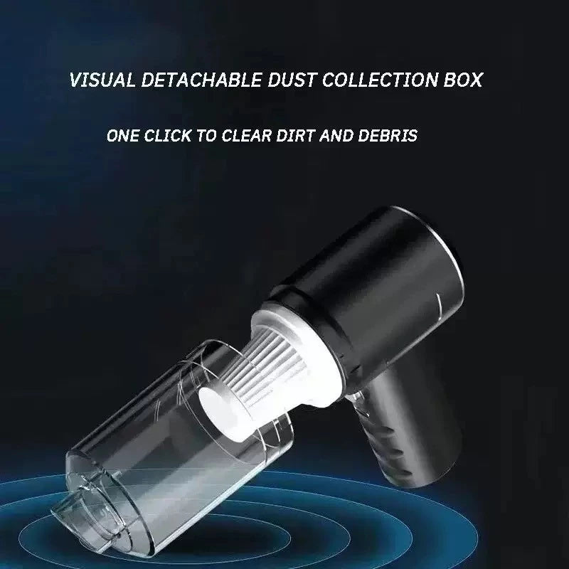 Mini Aspirador De Pó 3 em 1 a Vacuo Usb Portátil Recarregavel -SE8010